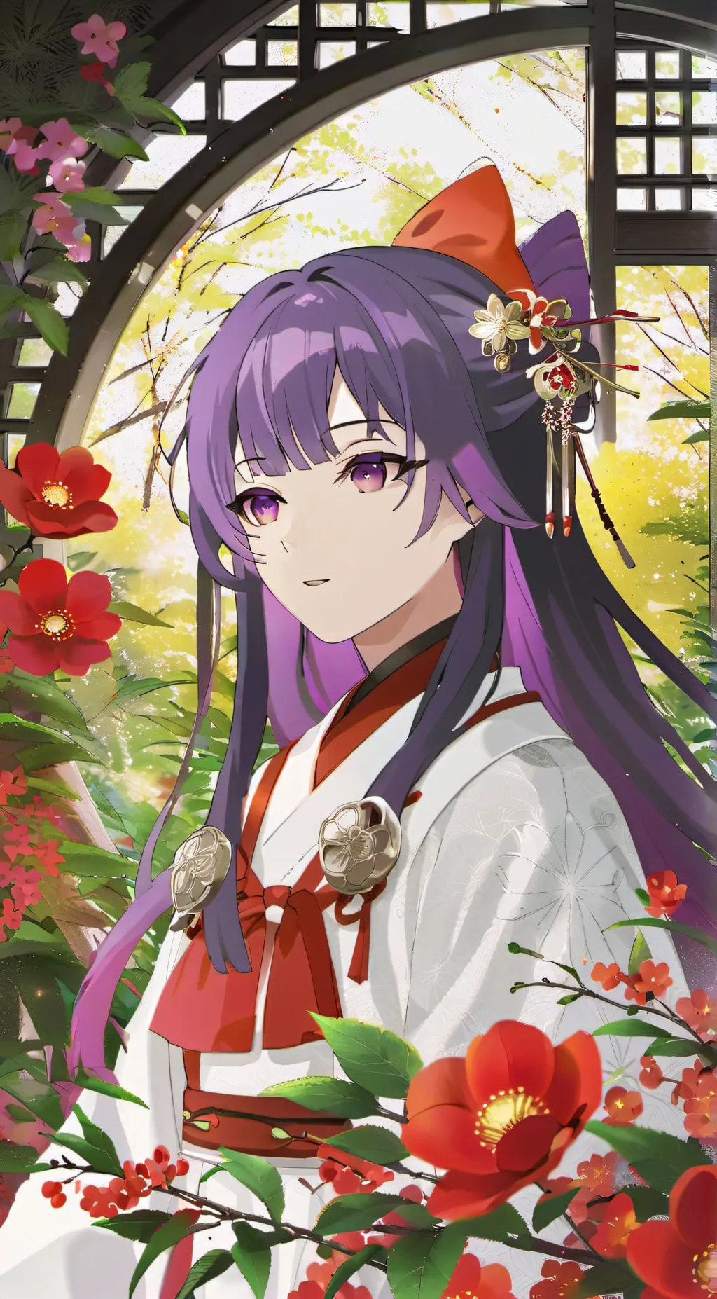 ai character: Demon slayer background