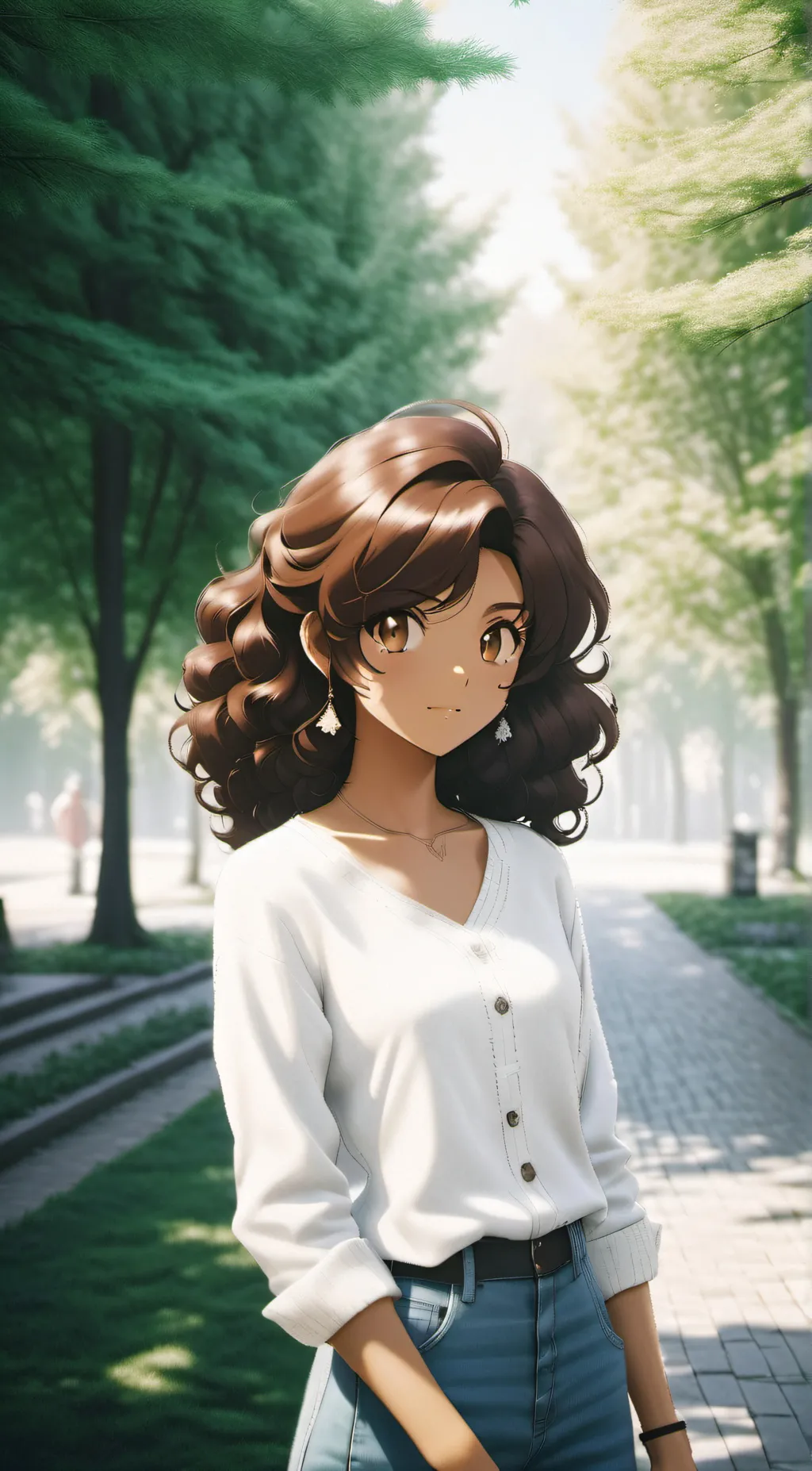 ai character: Sadie forger 🔪🩸 background