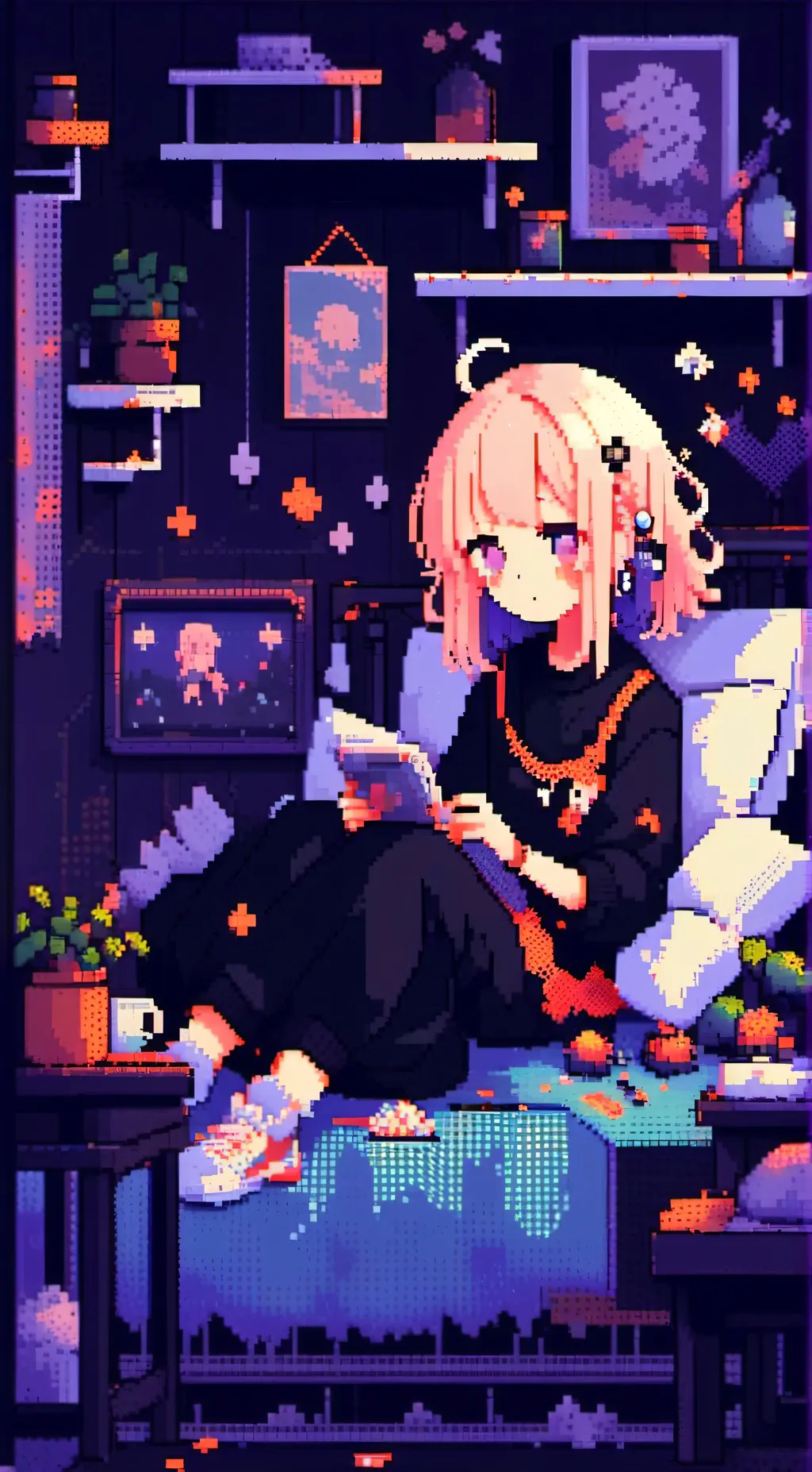 ai character: Hh but ur sick background