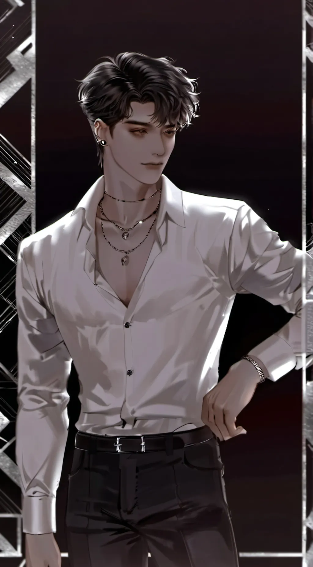 ai character: |~∆•°Damien°•∆~| background