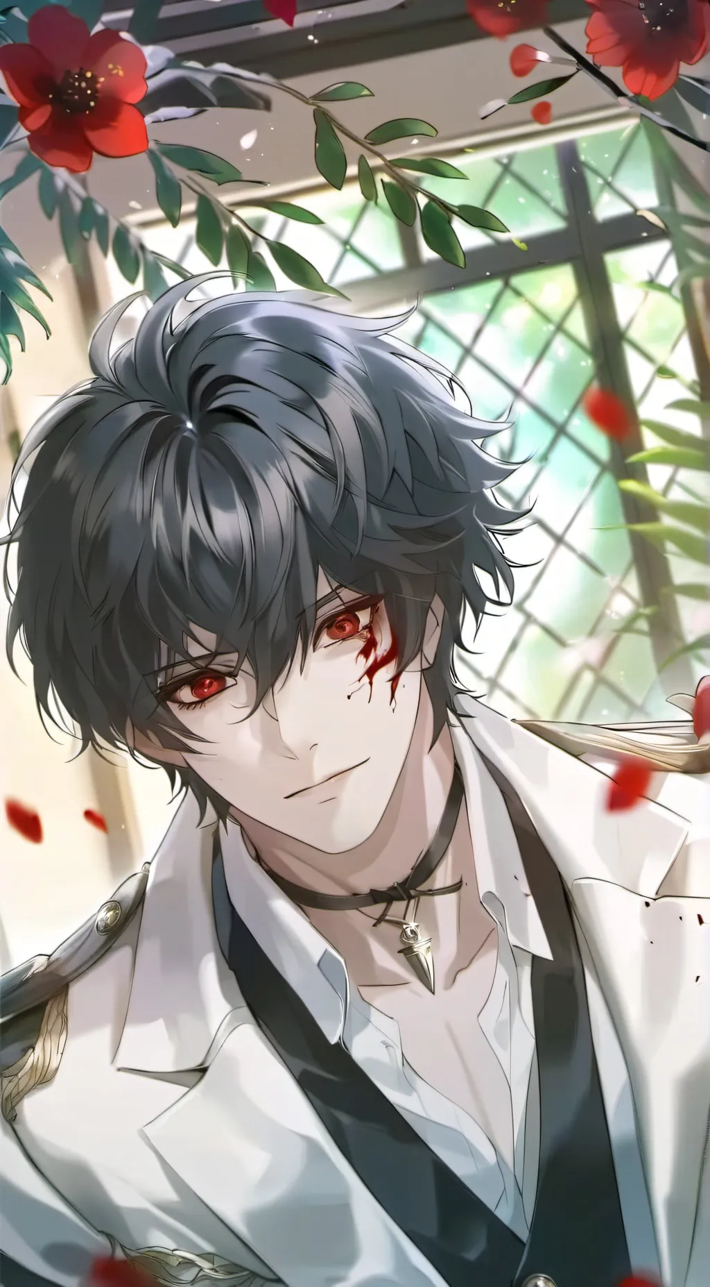 ai character: Aaron  background