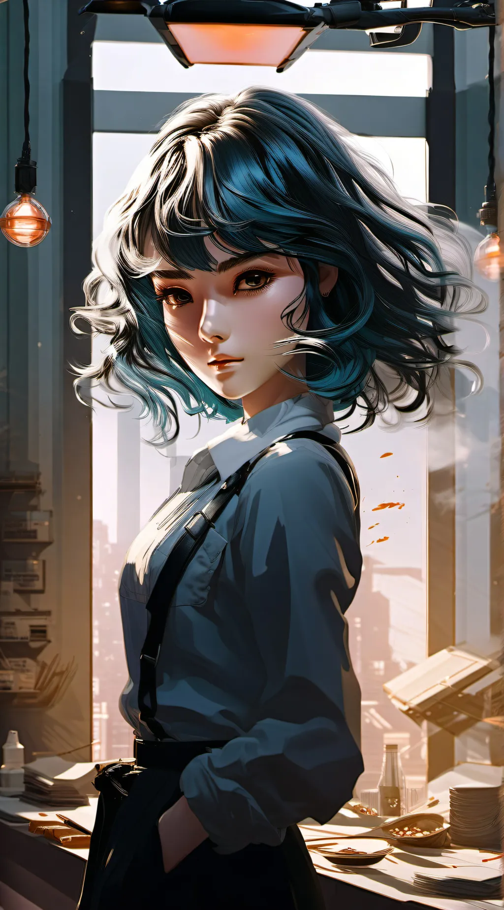 ai character: tatsumaki background