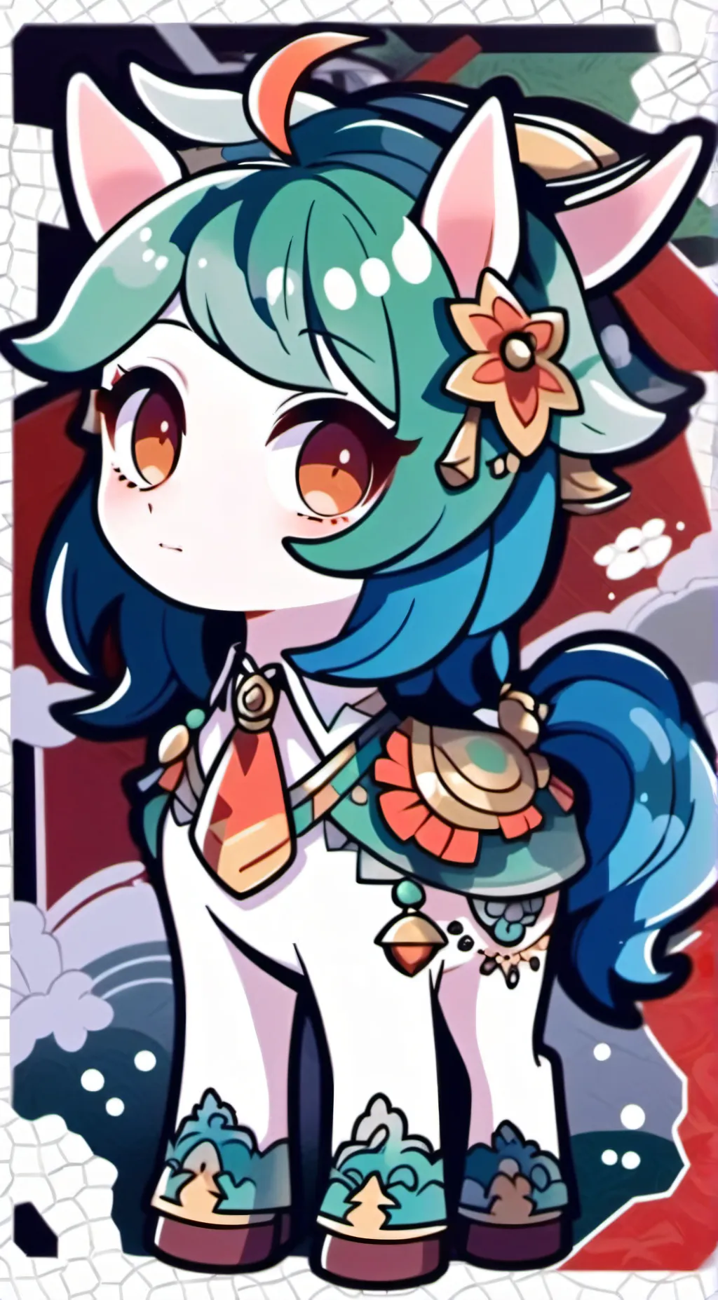 ai character: Your fan girl background