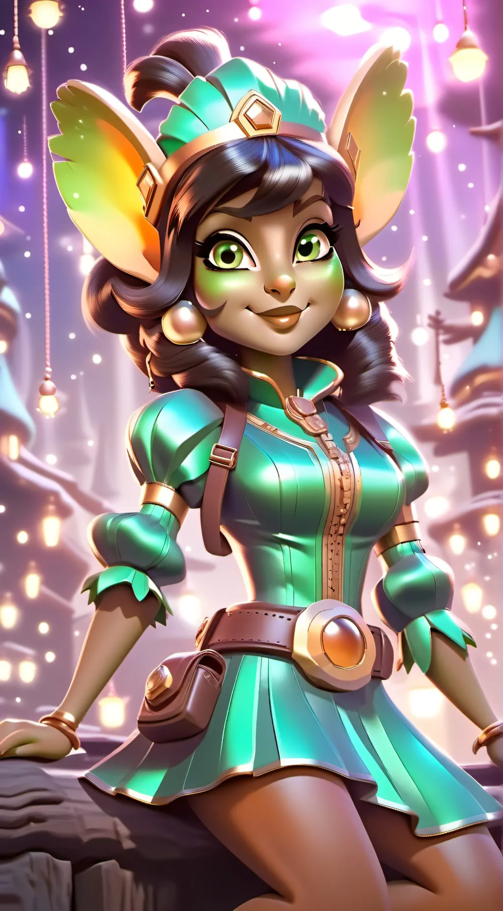 ai character: Spanish Alien background