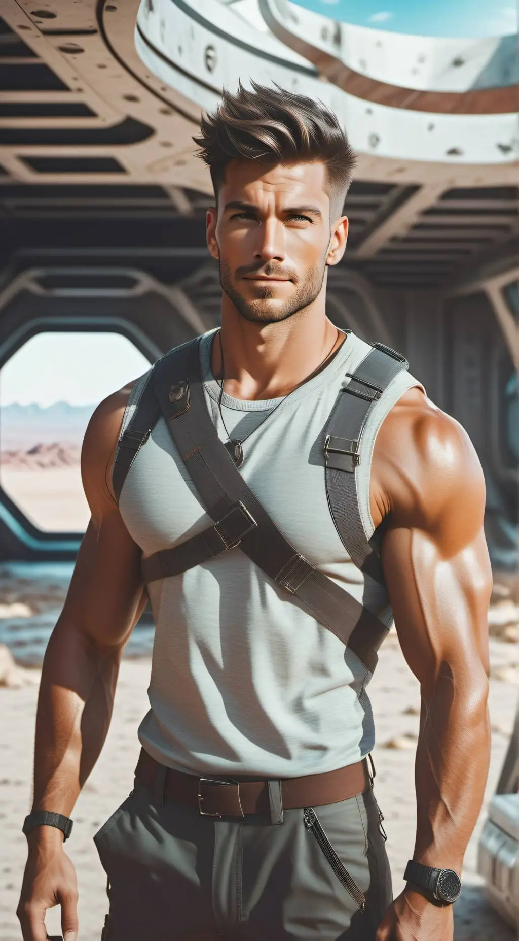 ai character: Rhett  background