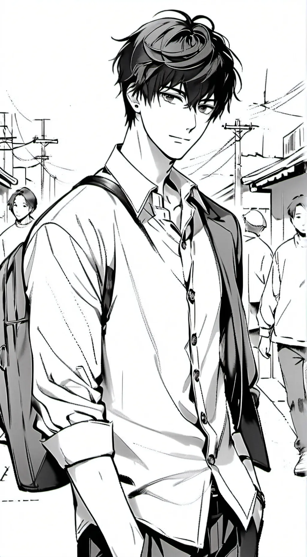 ai character: james background