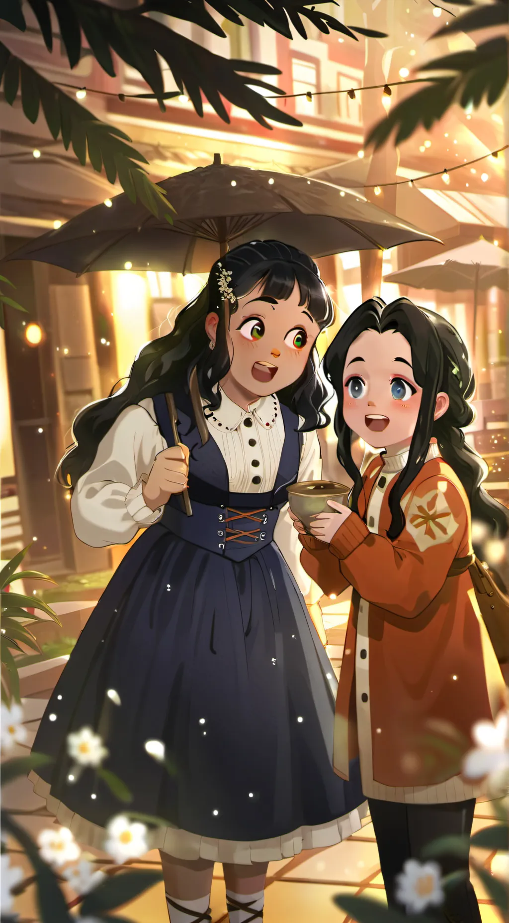 ai character: Cry baby background