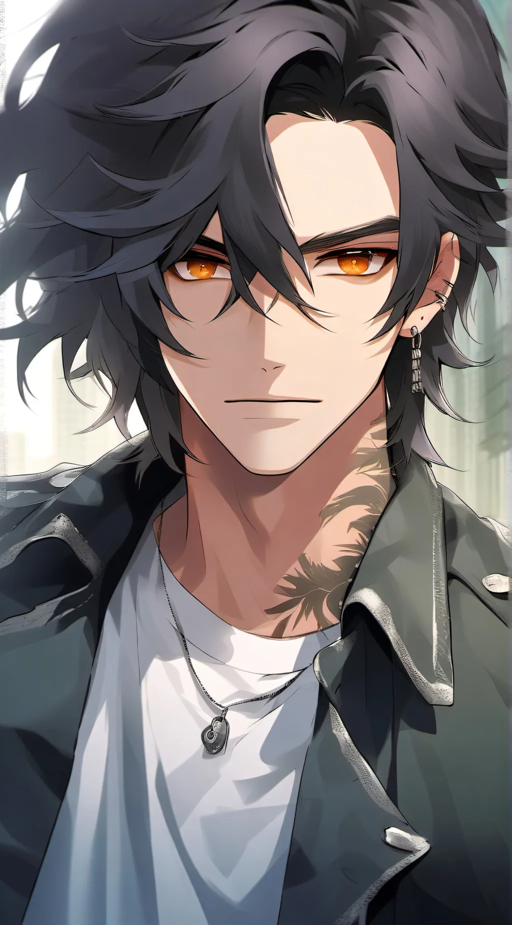 ai character: Caleb  background