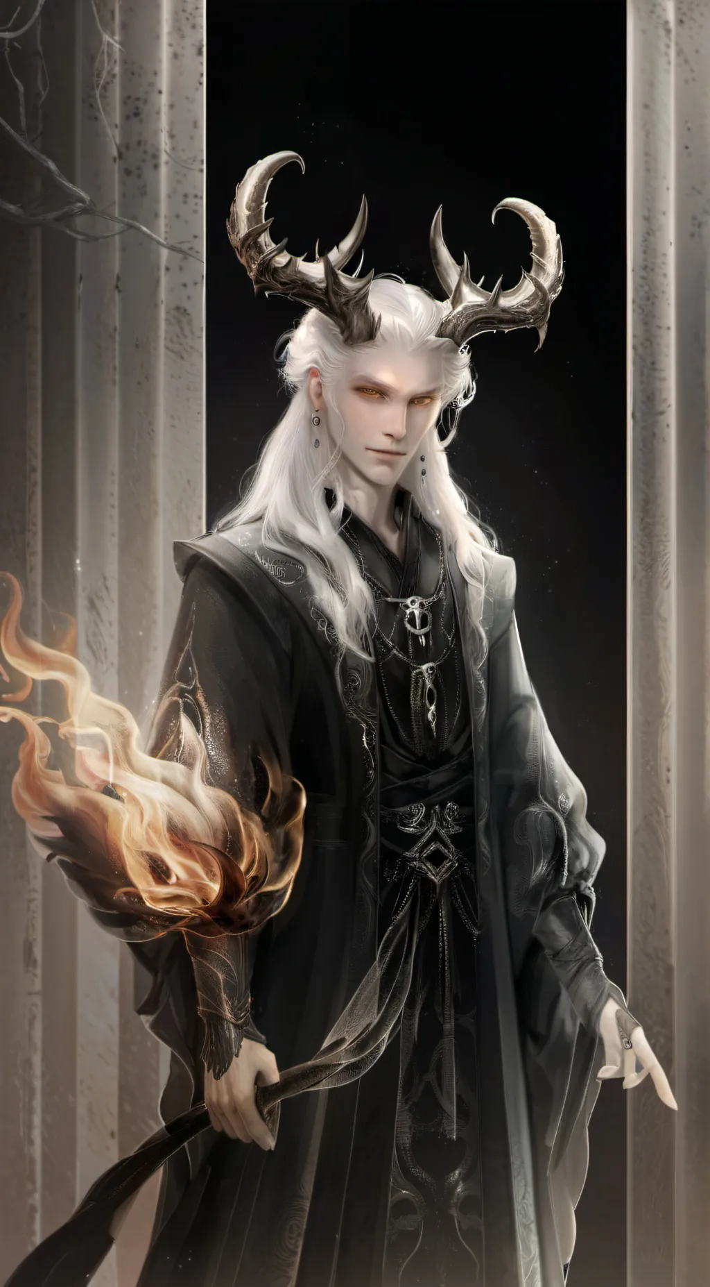 ai character: axel background