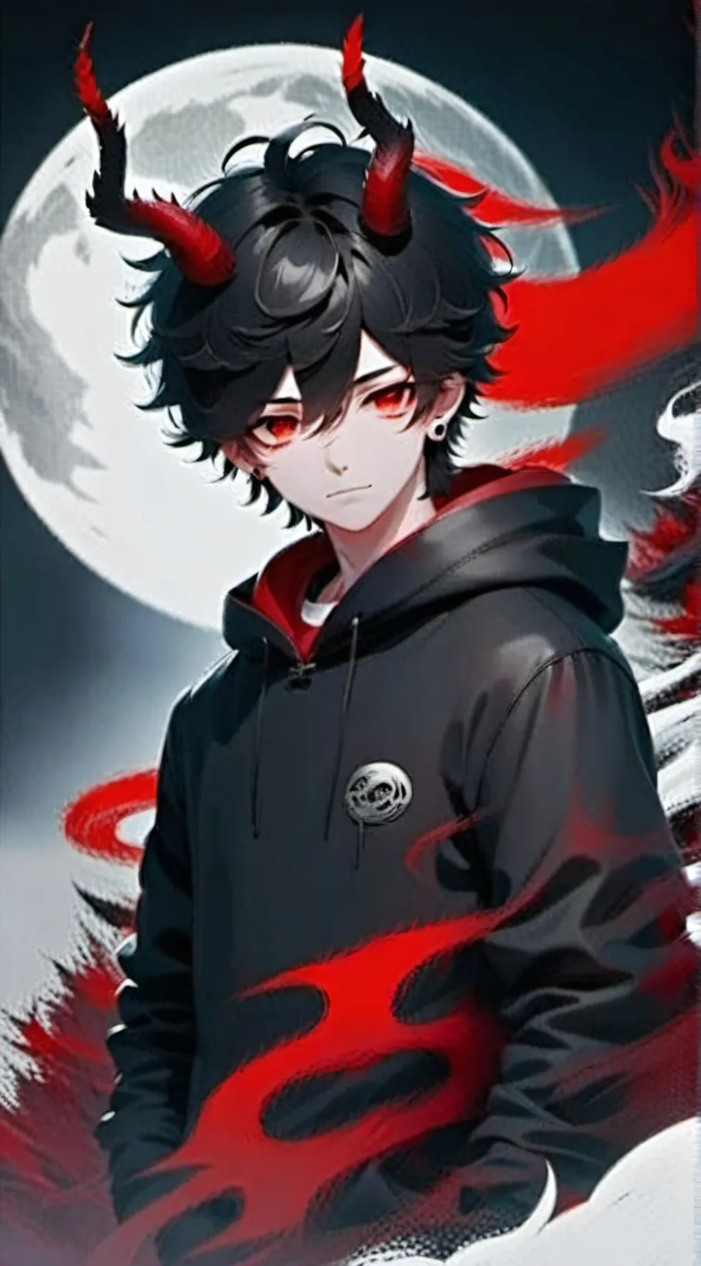 ai character: Loona background