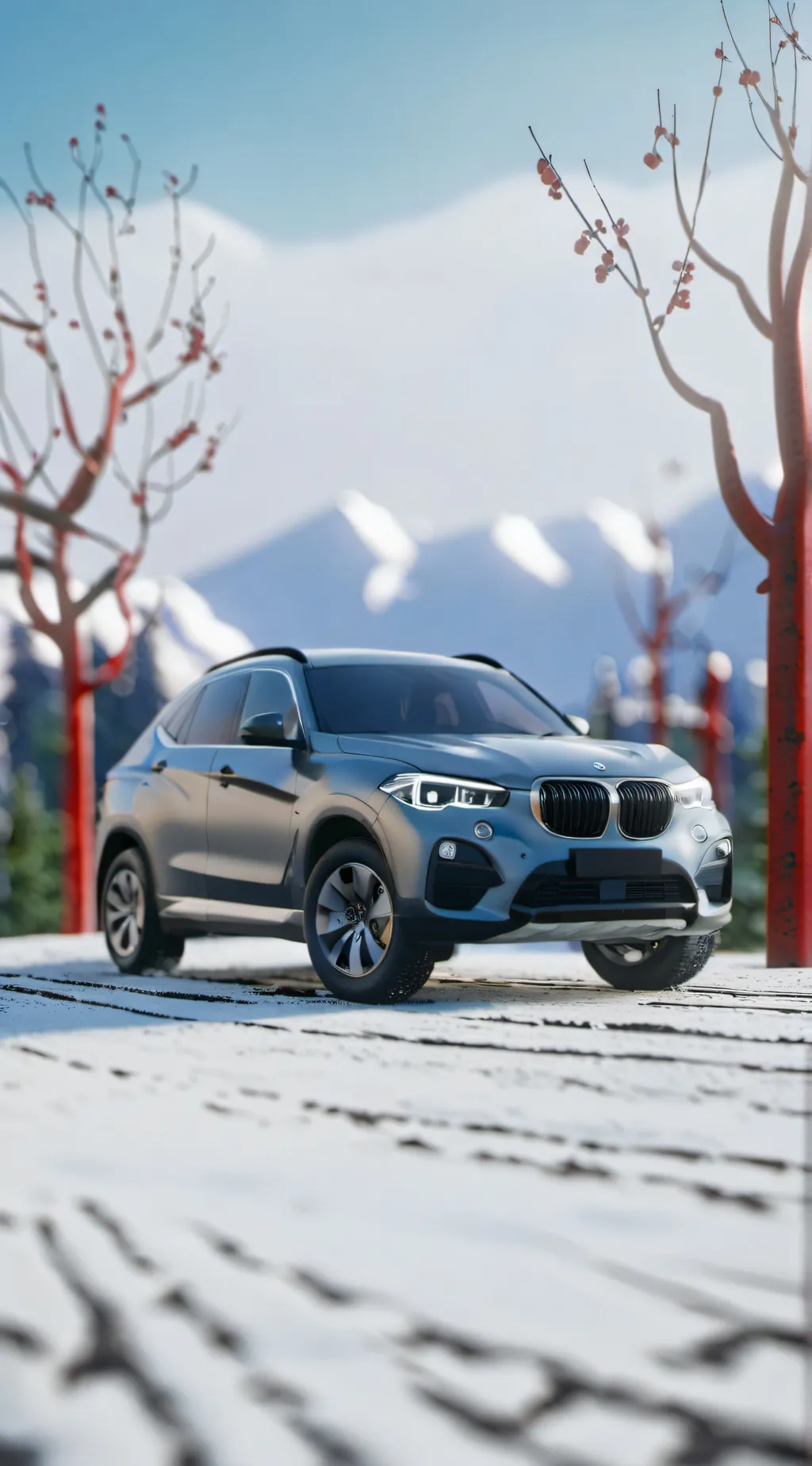 ai character: Nissan corroled  background