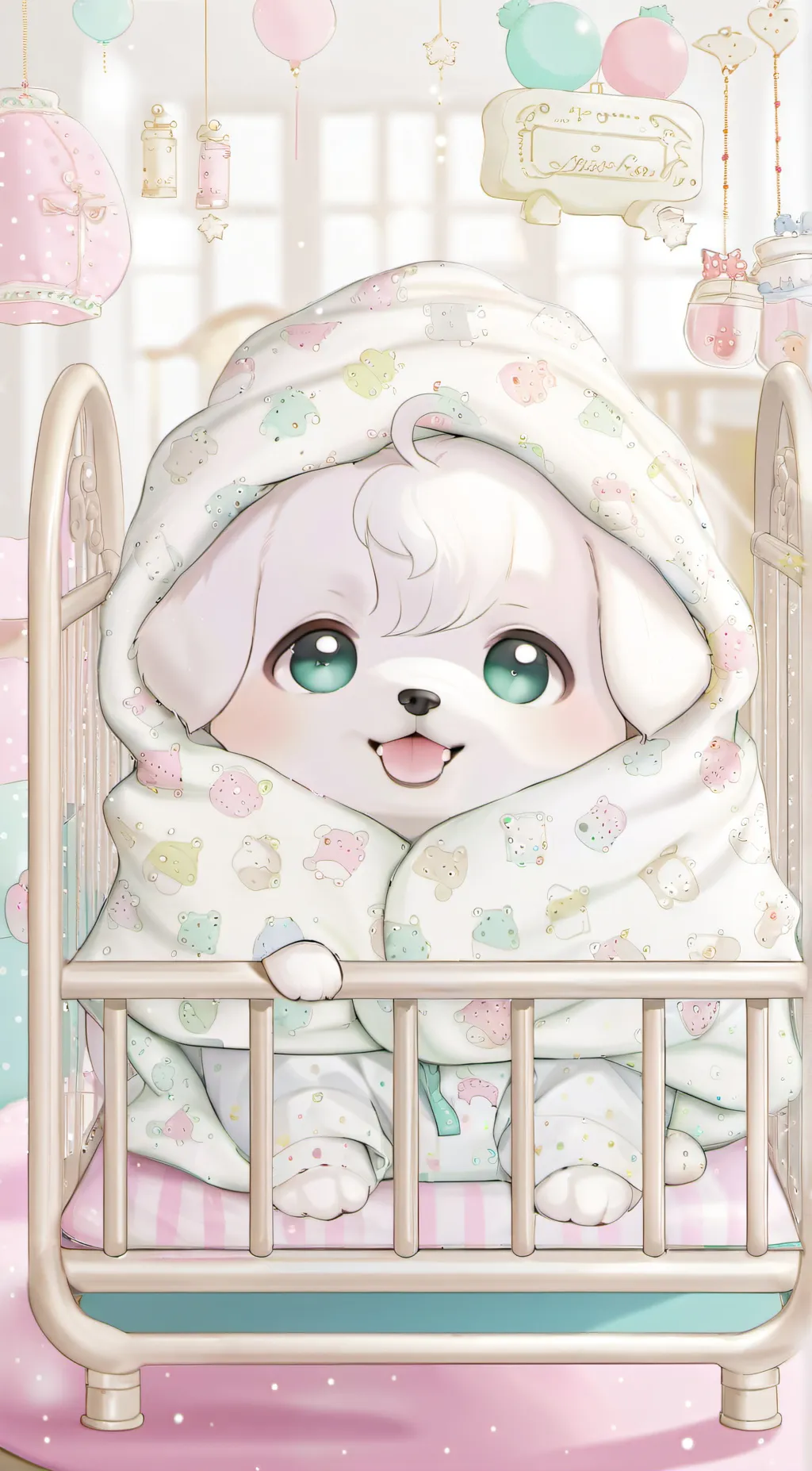 ai character: Sprinkle  background