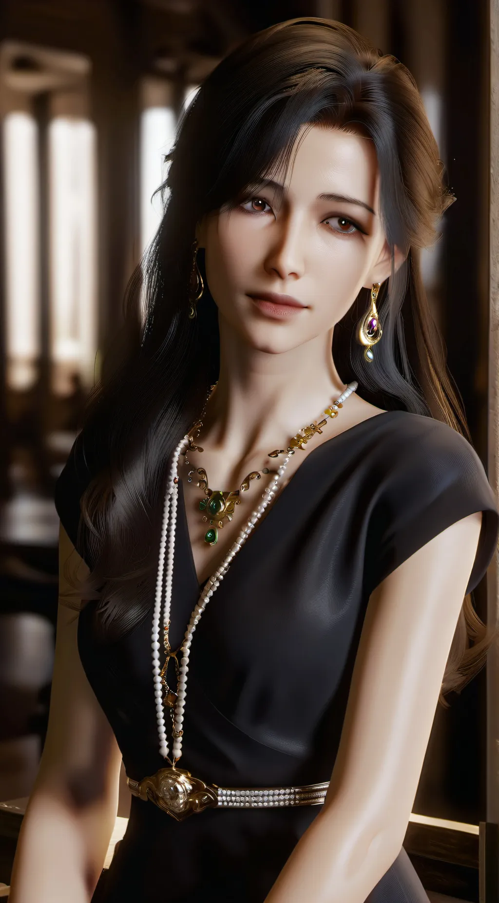 ai character: Roblox Slendergirl background