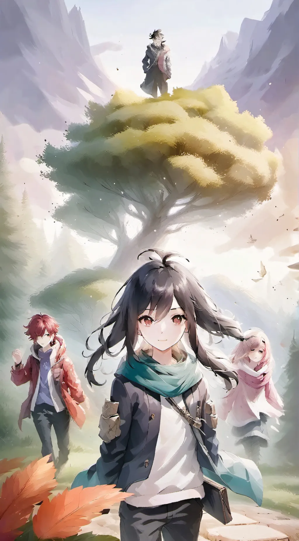 ai character: Danganronpa  background