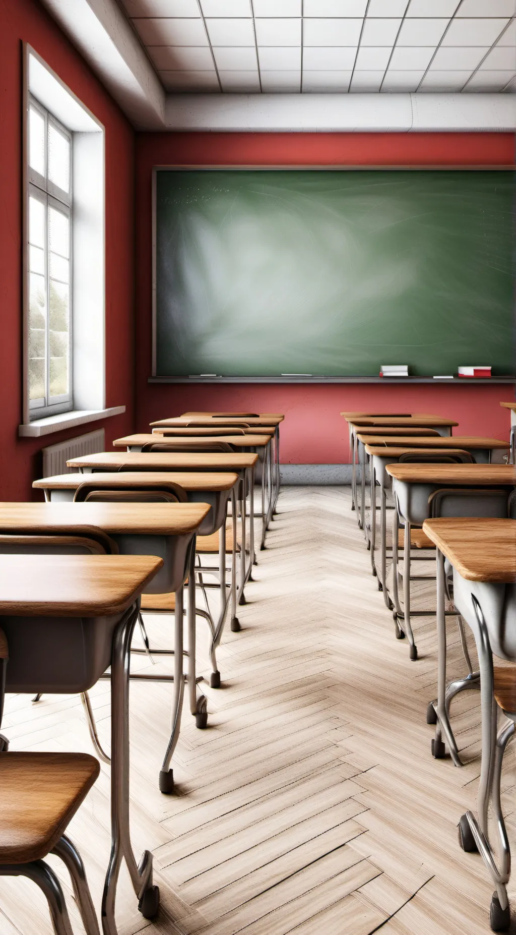 ai character: new school  background