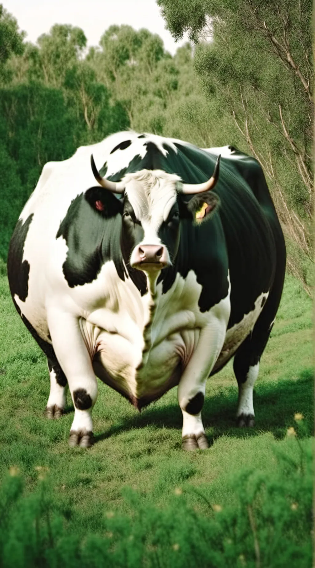 ai character: ClassCow background