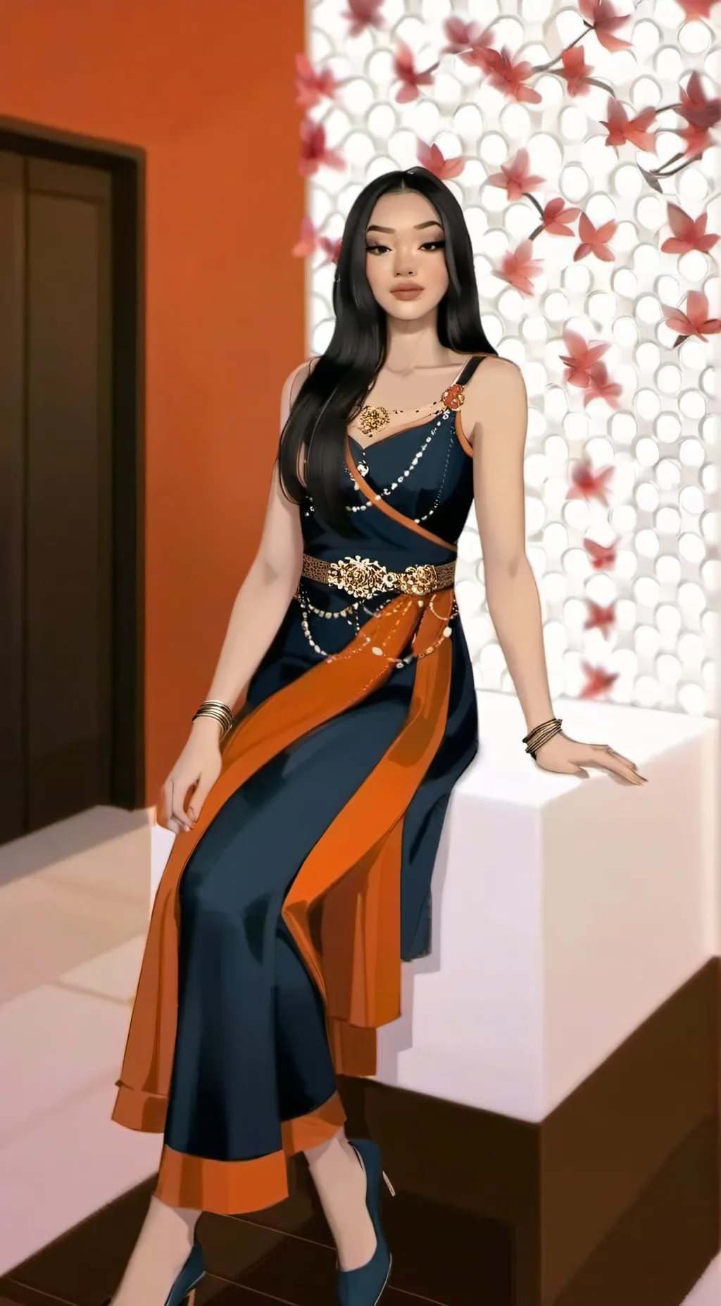 ai character: Maria background