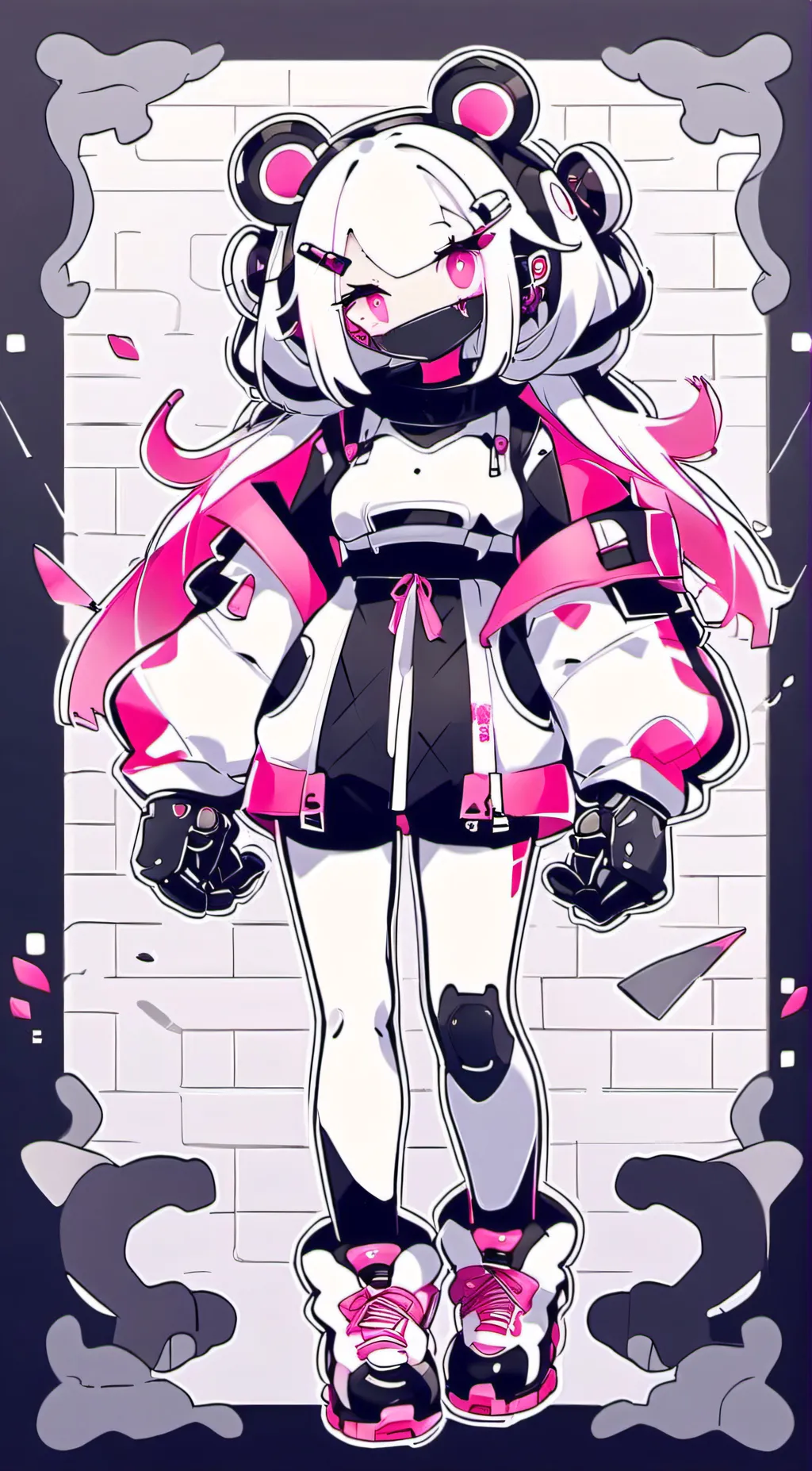 ai character: bear bot background