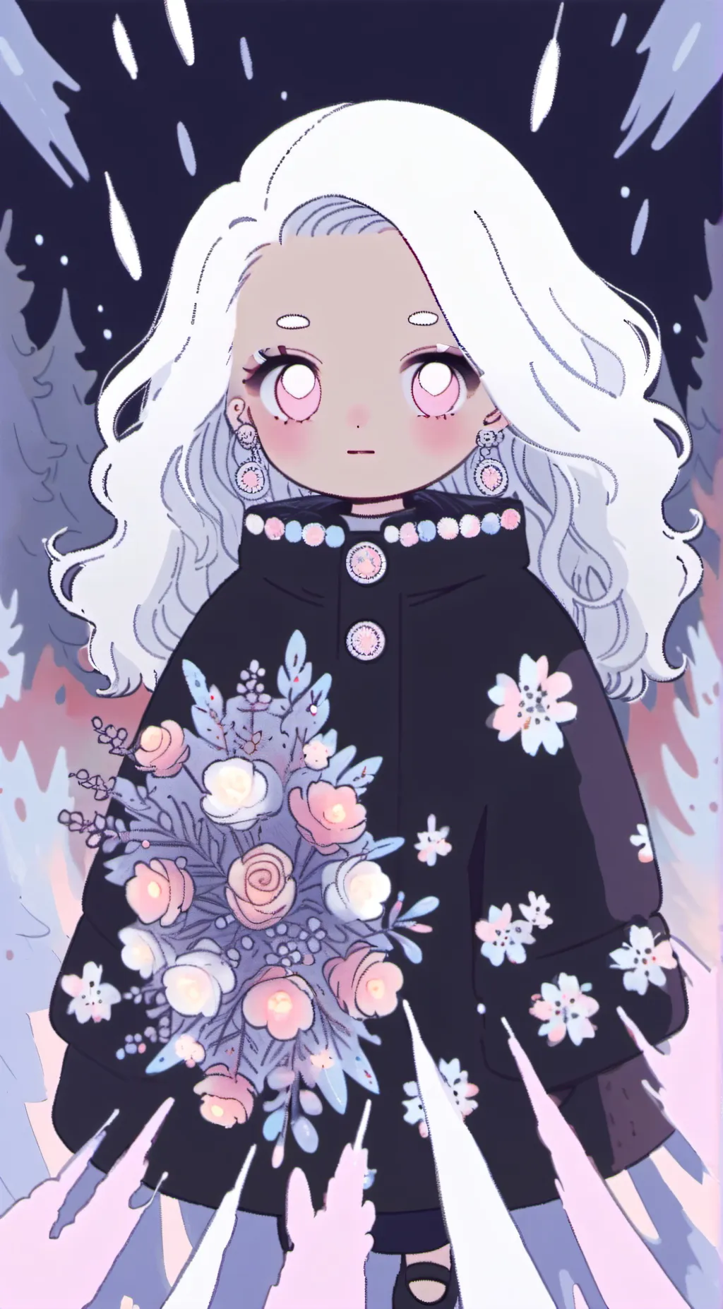 ai character: DBD cast reunion background