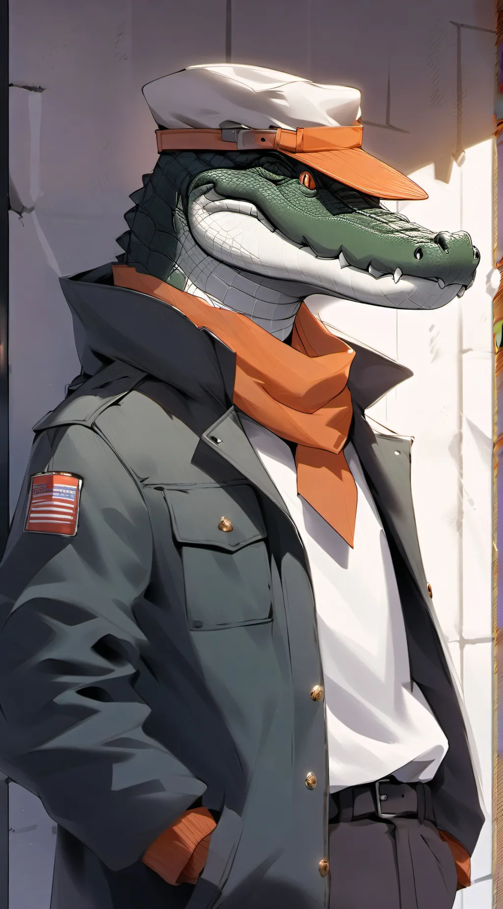 ai character: Fang Snaplack background