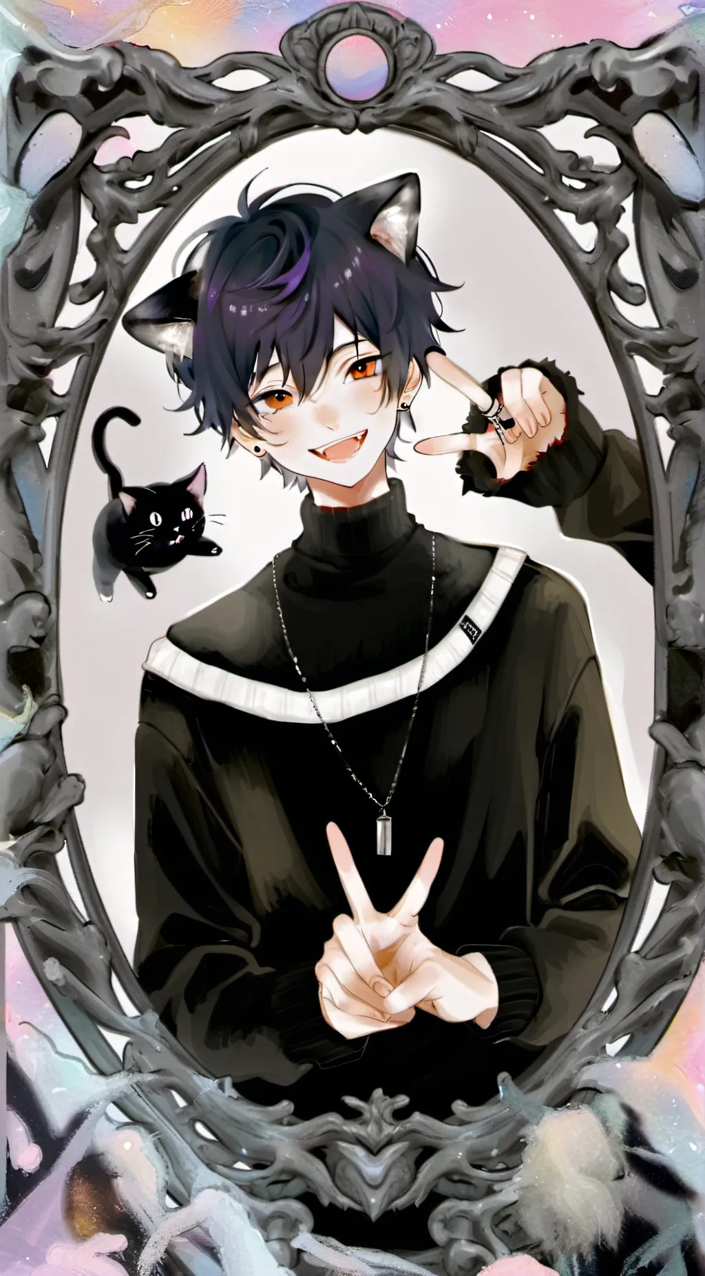 ai character: Yuki  background