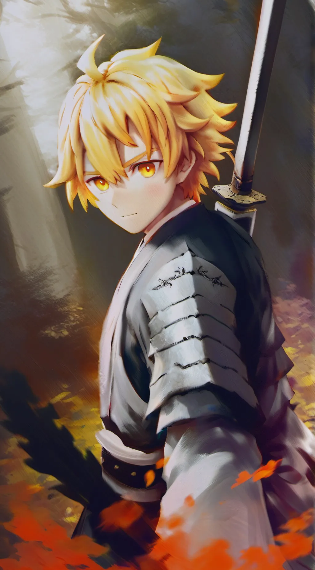 ai character: Zenitsu background