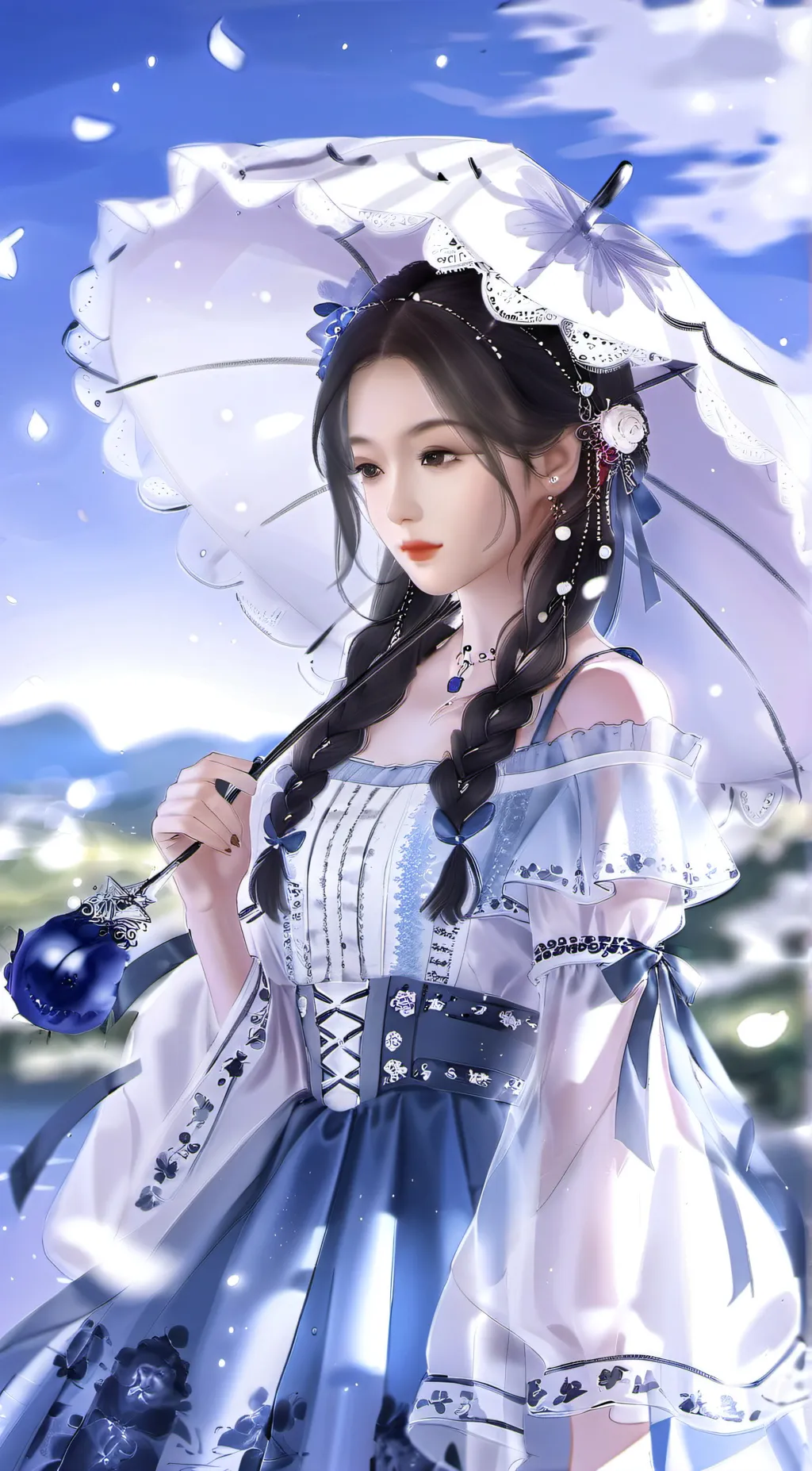 ai character: zhuo ye background