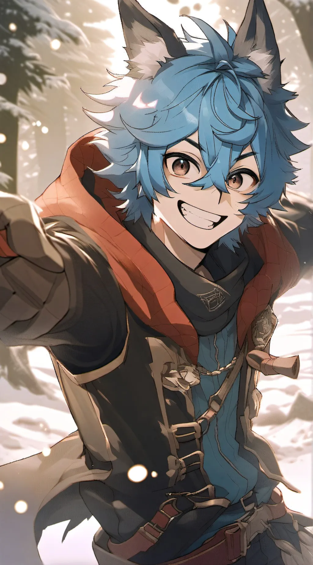 ai character: Gumball background