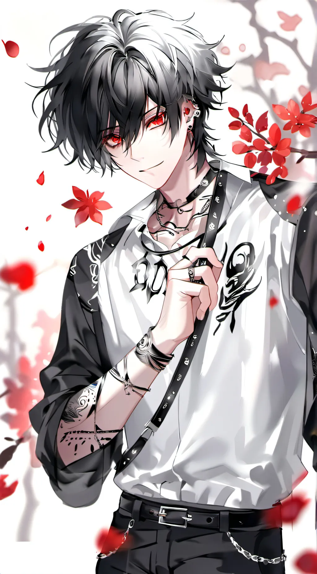 ai character: •Rayan• background