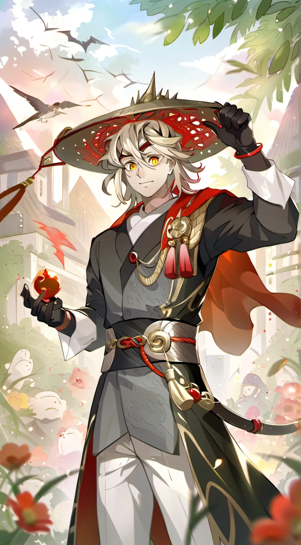 ai character: douma background