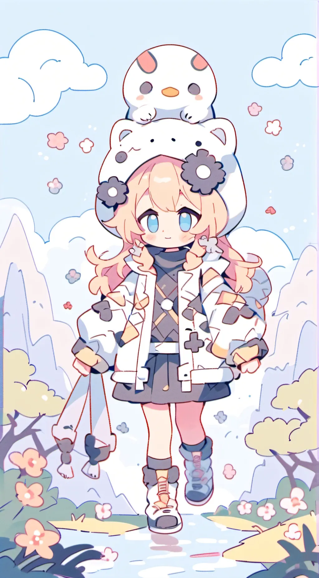 ai character: mha in WNP background