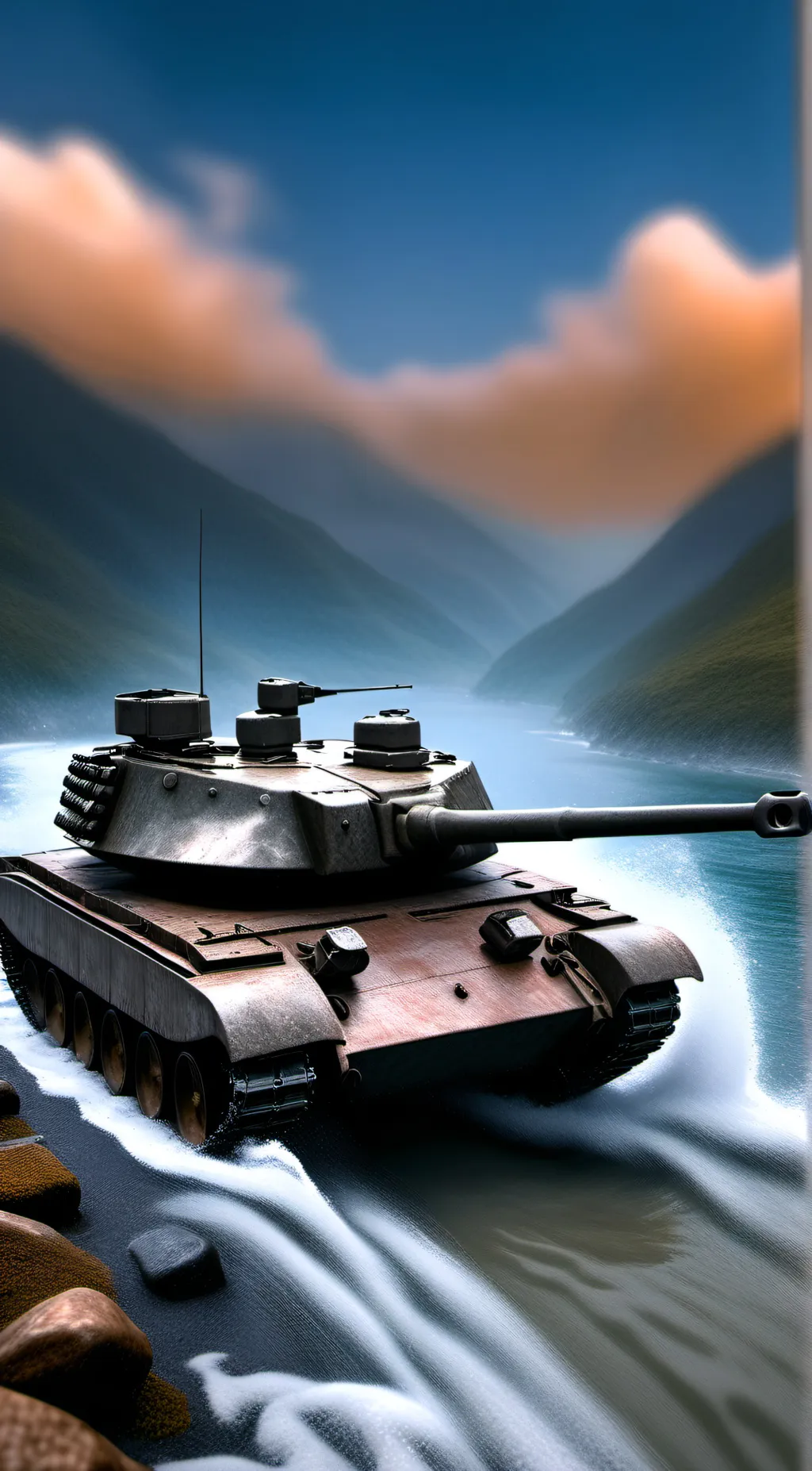 ai character: injured tank background