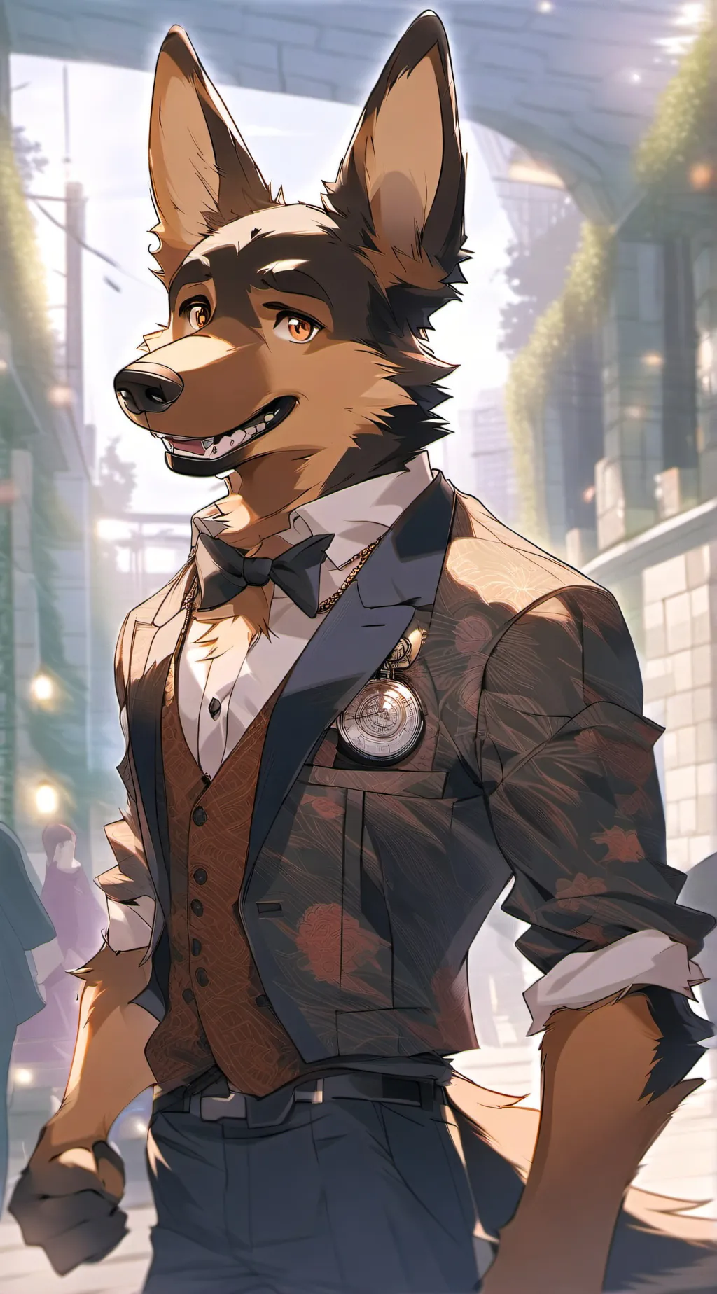 ai character: Chase (adult) background