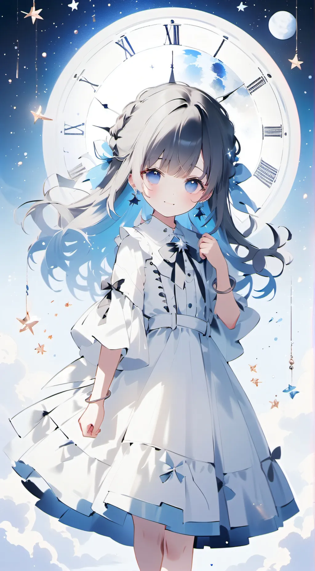 ai character: Sky background