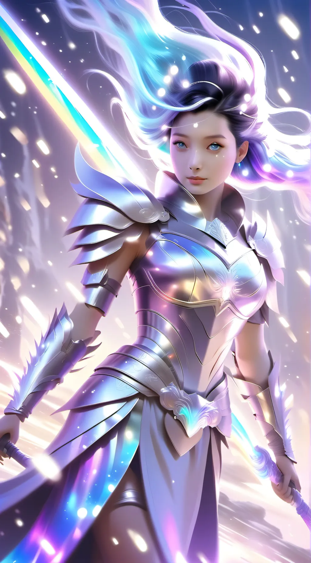ai character: Solaria background
