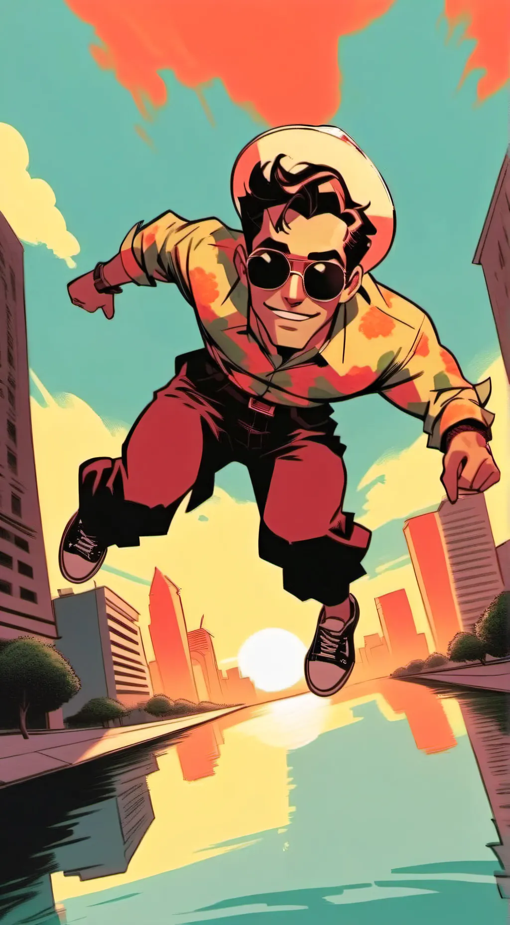 ai character: layceb background