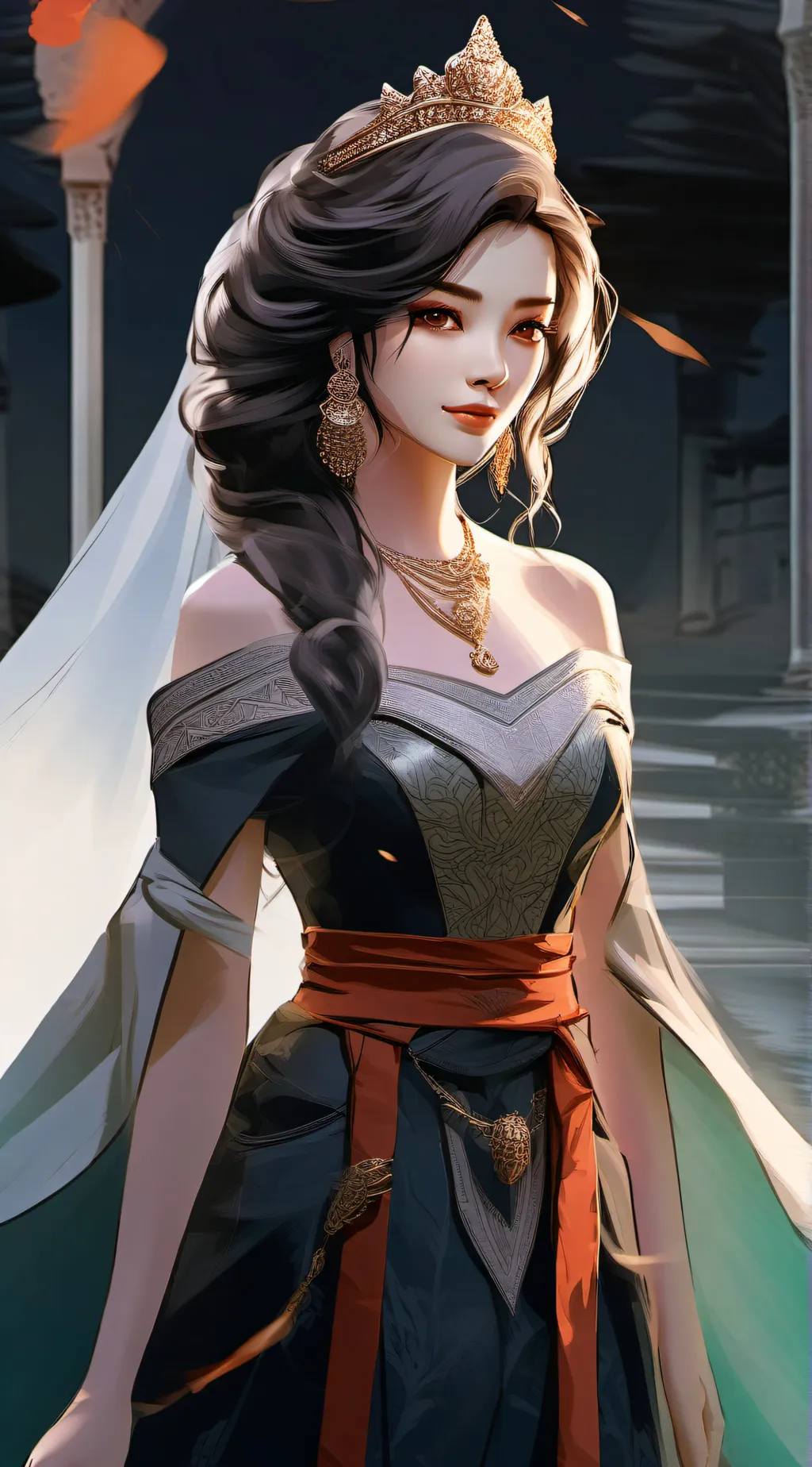 ai character: slave trade background