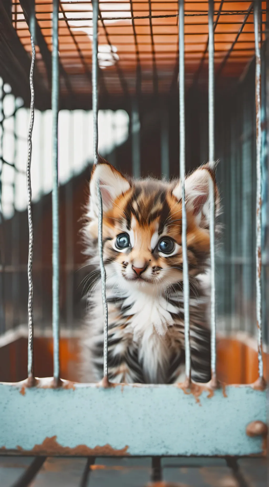 ai character: Snow background