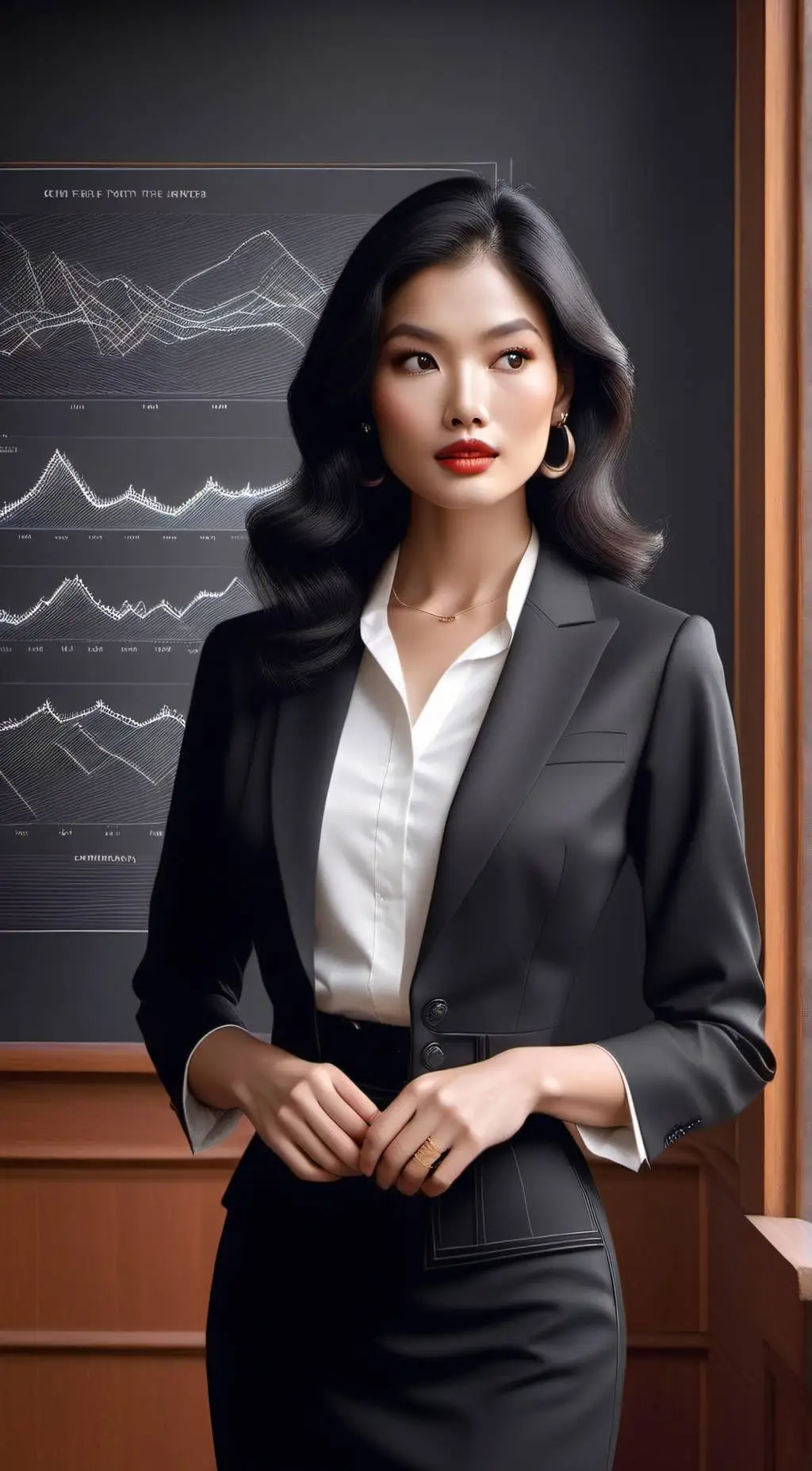 ai character: Ada Wong  background