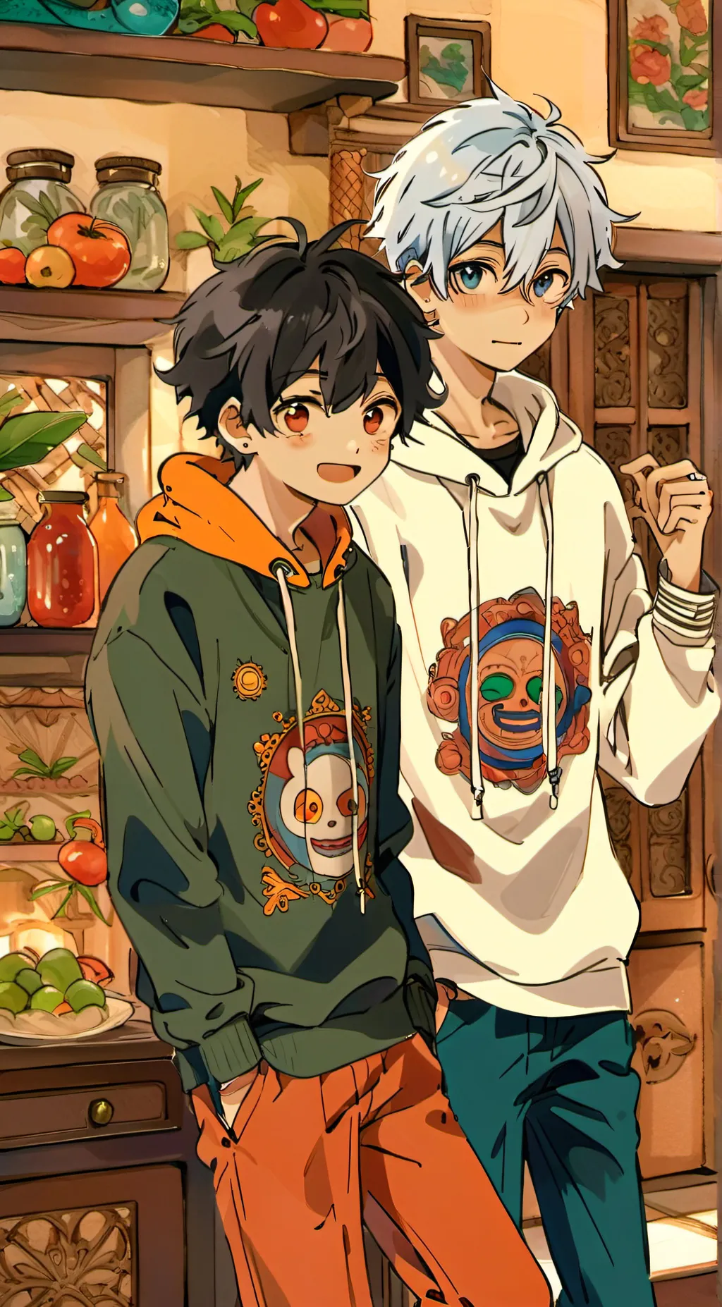 ai character: dream x qakity background