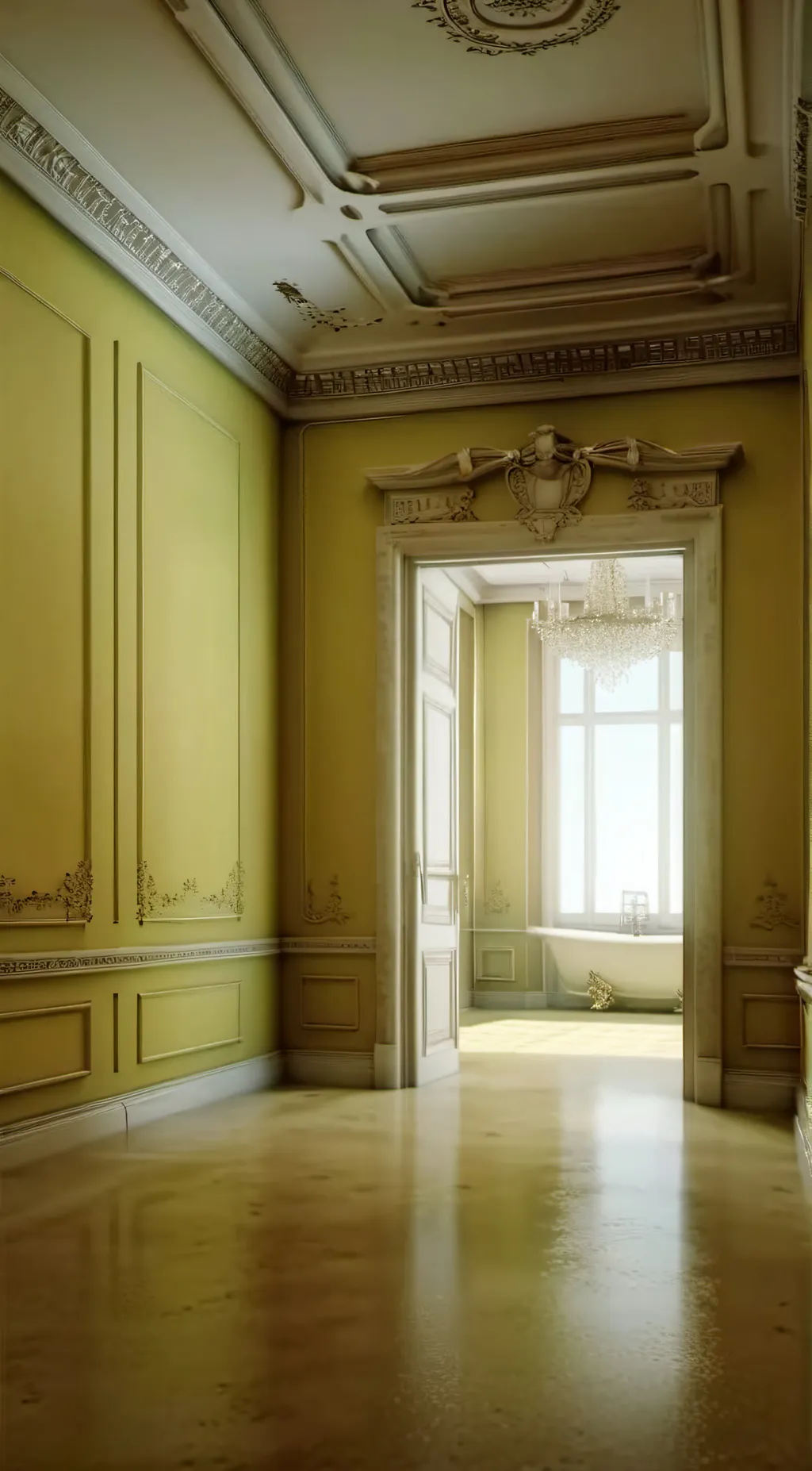 ai character: Backrooms♾️♾️ background