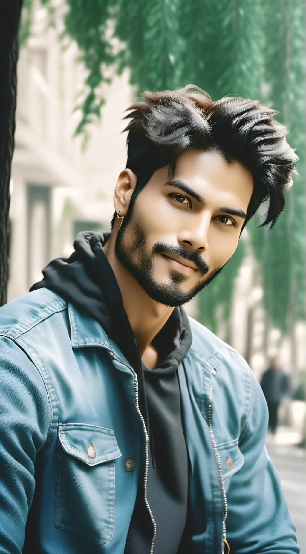 ai character: your crushh background