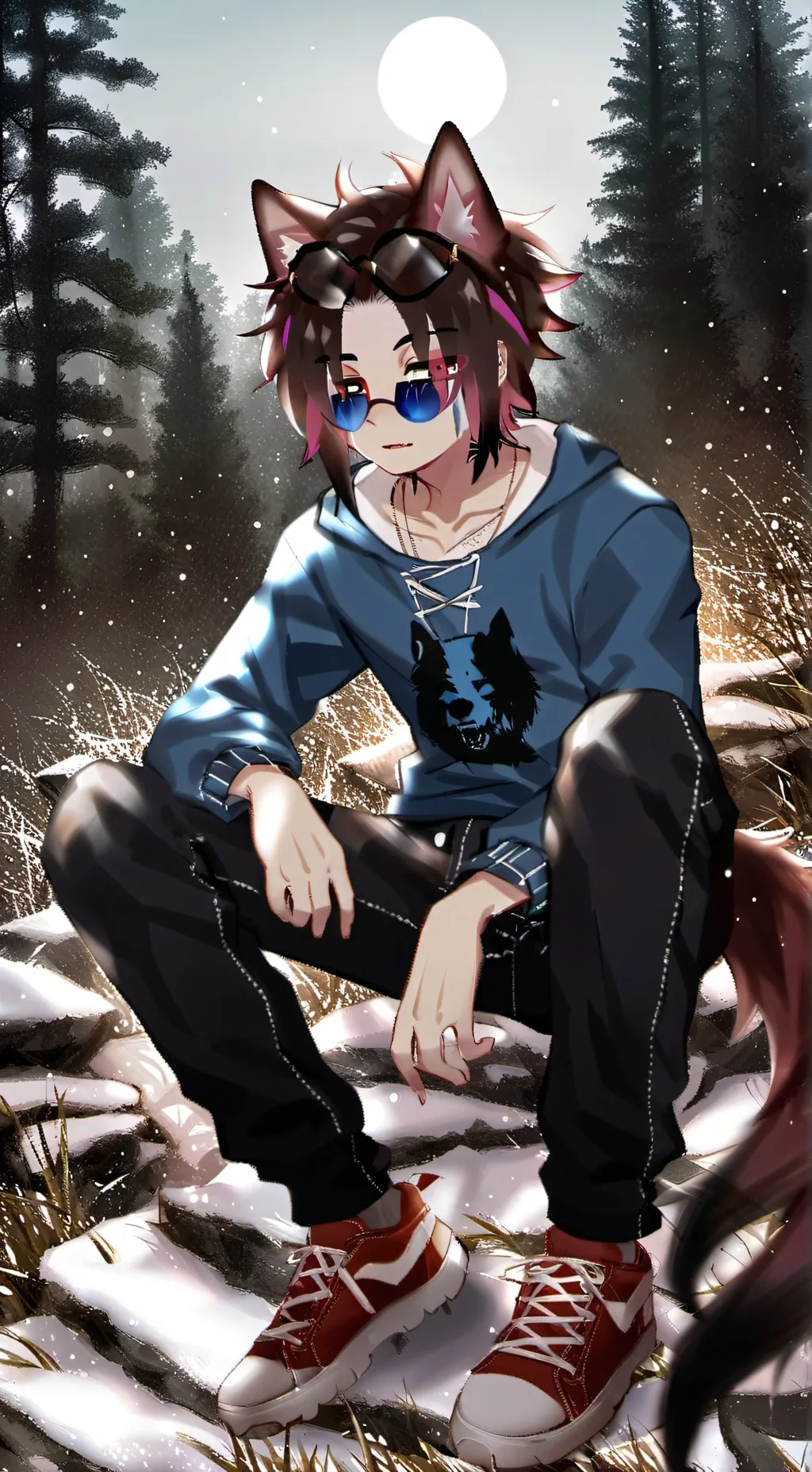 ai character: Zanac background