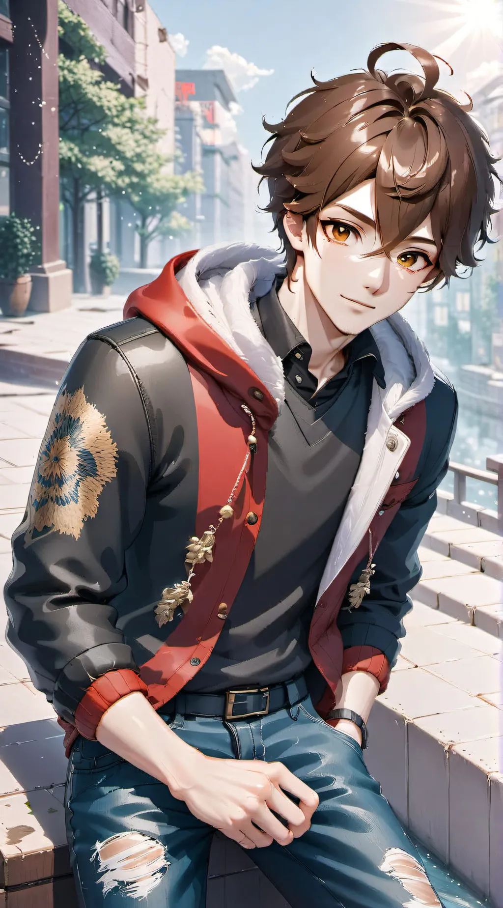 ai character: Marcus Thornton  background