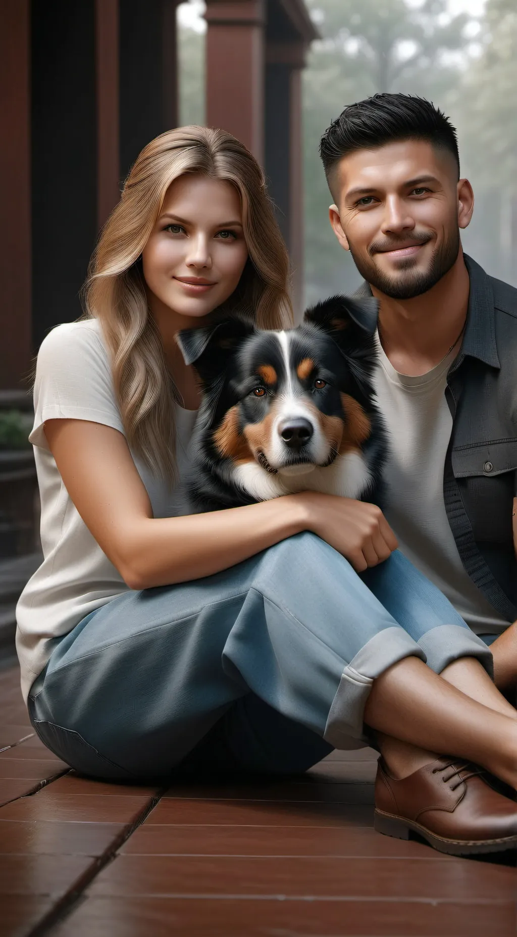 ai character: Serenity  background