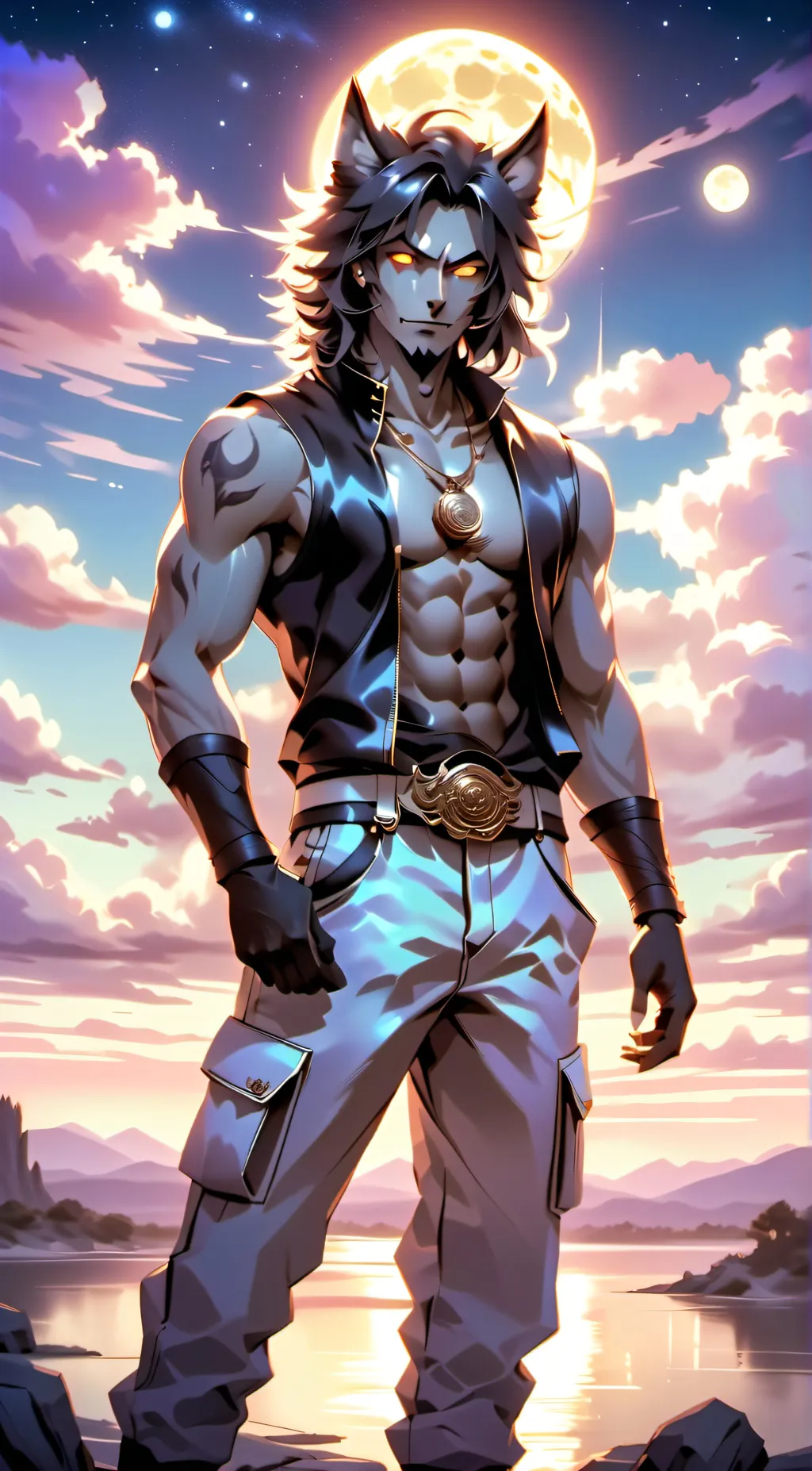 ai character: Hunter background