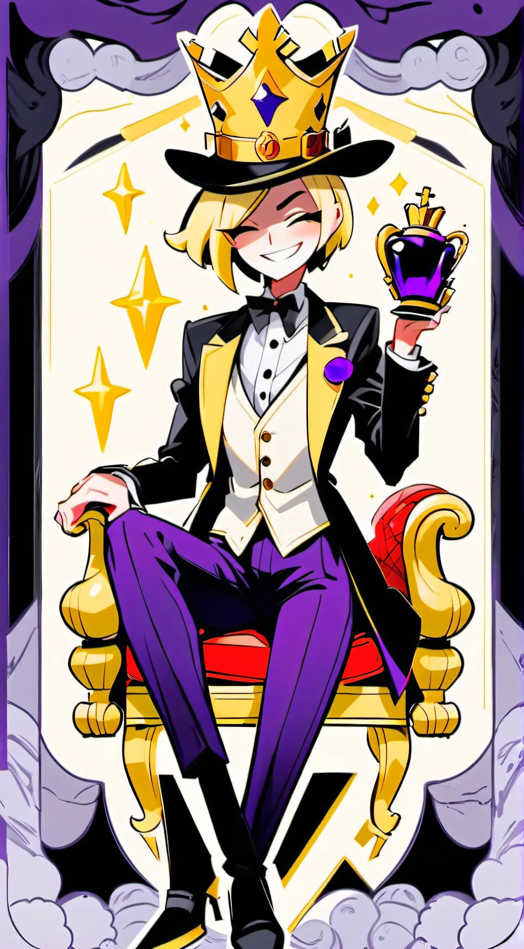 ai character: Lucifer background