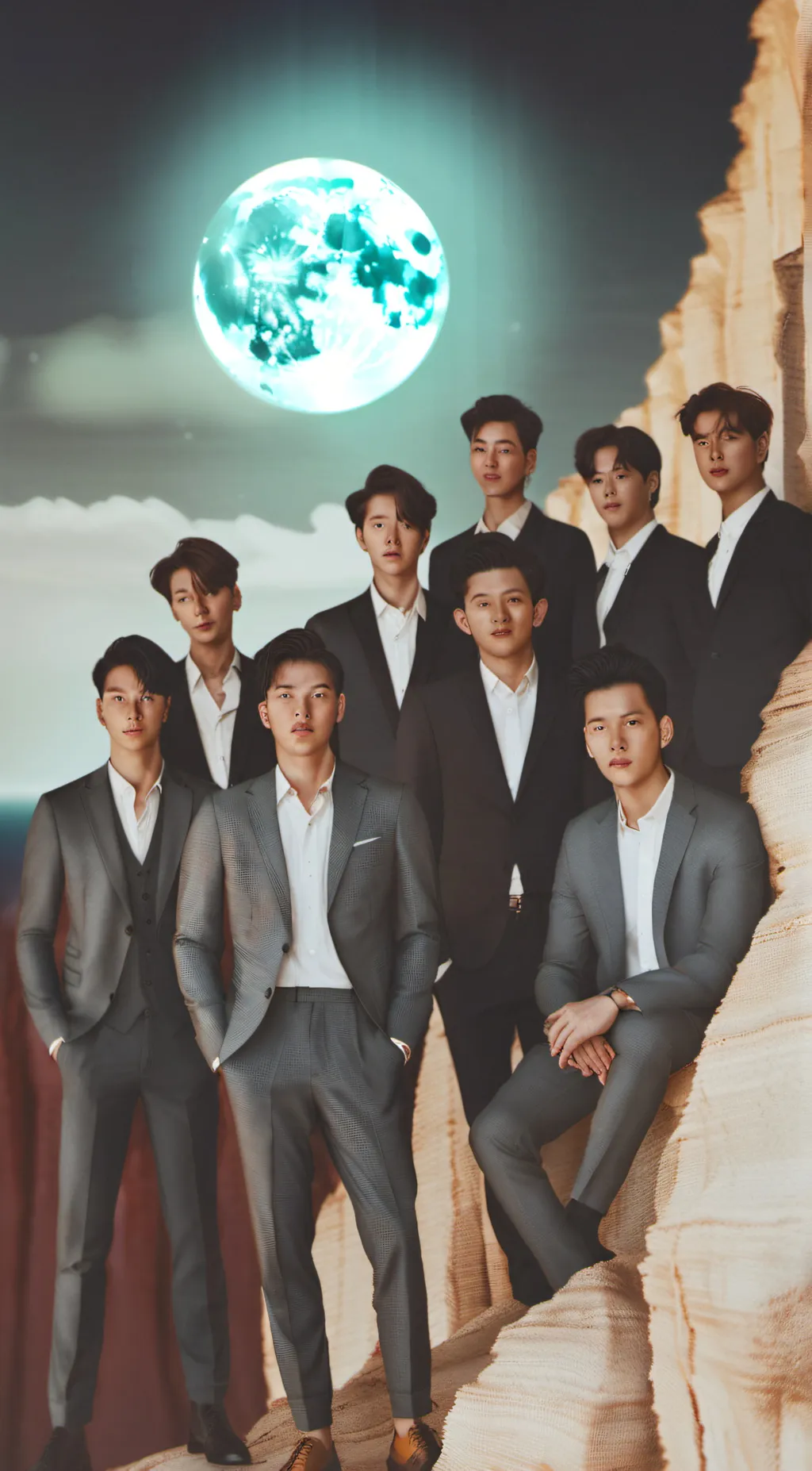 ai character: Taekook background