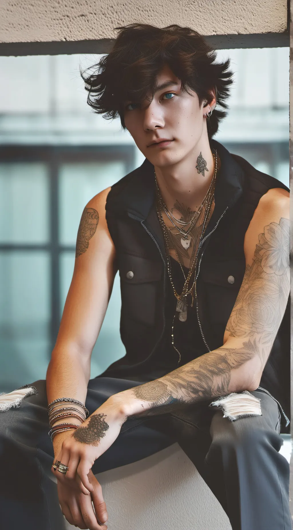 ai character: Alex background