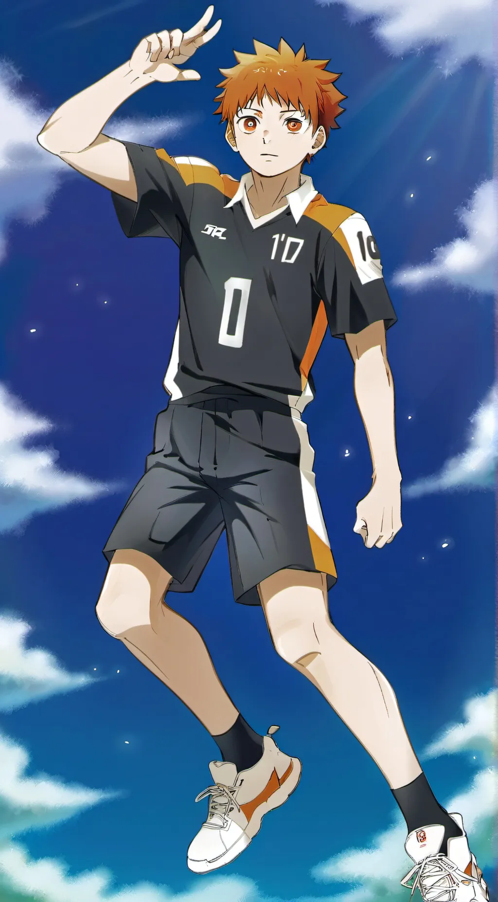 ai character: Shōyō hinata. background